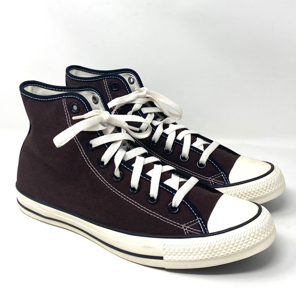 Converse Ctas High Shoe Brown Casual Men Canvas Brown Skate Custom 152620C-WWBBW - Picture 2 of 11